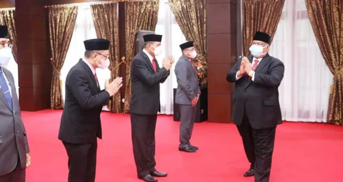 Gubernur Sultra Lantik Sejumlah Pejabat