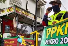 PPKM di Kota Kendari Kembali Diperpanjang hingga 6 September Ilustrasi PPKM Mikro