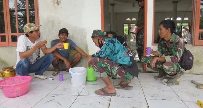 Program TMMD Jadi Sarana Silaturahmi Masyarakat dan TNI di Koltim