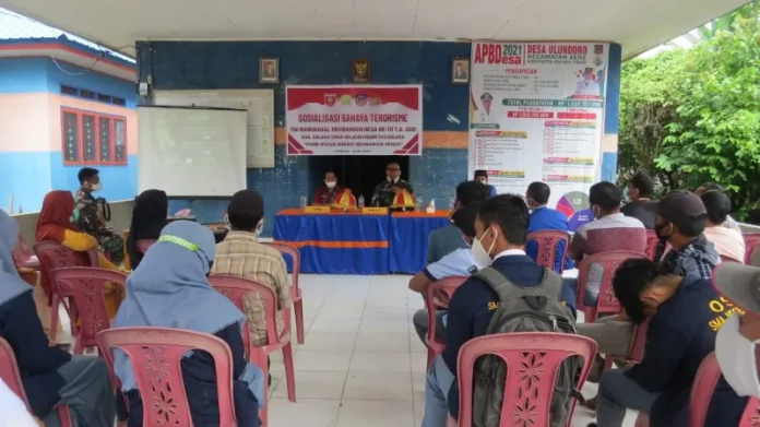 Satgas TMMD Gelar Sosialisasi Pencegahan Terorisme di Koltim