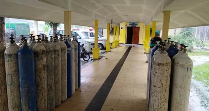 tabung oksigen Ratusan Tabung Oksigen Disuplai ke RSUD Kota Kendari untuk Pasien Covid-19