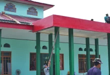 Jelang Penutupan TMMD, Pembangunan Masjid Al Muhajirin Masuk Tahap Akhir Jelang Penutupan TMMD, Pembangunan Masjid Al Muhajirin Masuk Tahap Akhir