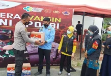 Nakes Polres Kolut Dapat Bingkisan dari Polda Sultra Nakes Polres Kolut Dapat Bingkisan dari Polda Sultra