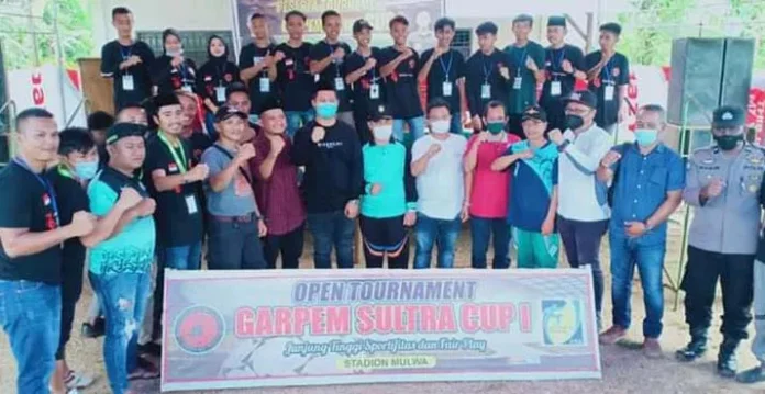 Turnamen Bola Garpem Cup 1 di Konawe Berhadiah Rp20 Juta