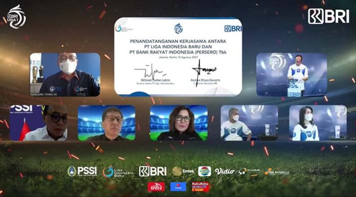 Jadi Sponsor Liga 1, BRI Tunjukkan Komitmen di Bidang Olahraga