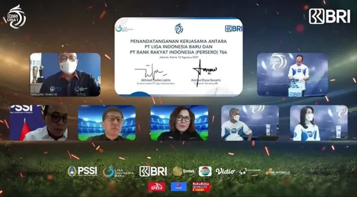 Jadi Sponsor Liga 1, BRI Tunjukkan Komitmen di Bidang Olahraga