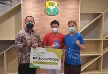 Apresiasi Karena Harumkan Nama Indonesia, ASR Beri Rp500 Juta ke Apriani dan Greysia Apresiasi Karena Harumkan Nama Indonesia, ASR Beri Rp500 Juta ke Apriani dan Greysia