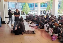Tolak Rasisme dan Diskriminasi, Mahasiswa Papua Sambangi DPRD Sultra Tolak Rasisme dan Diskriminasi, Mahasiswa Papua Sambangi DPRD Sultra