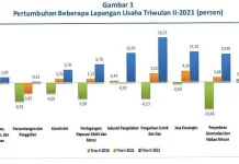 Ekonomi Sultra Triwulan II 2021 Tumbuh 4,21 Persen Ekonomi Sultra Triwulan II 2021 Tumbuh 4,21 Persen