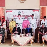 Wali Kota Kendari Kukuhkan Anggota Paskibraka Wali Kota Kendari Kukuhkan Anggota Paskibraka