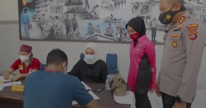 Polres Kendari Lakukan "Vaksinasi Kemerdekaan"