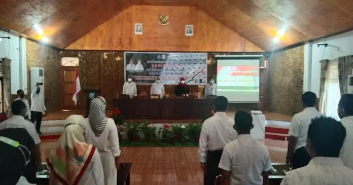 Dispar Wakatobi Gelar Sosialisasi HKI Bagi Pelaku Ekonomi Kreatif
