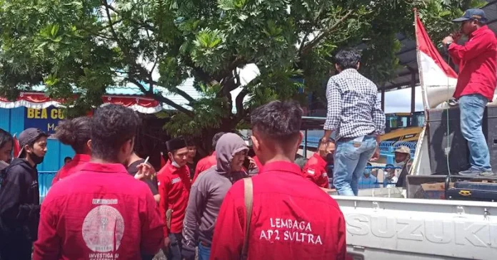 Ada Dugaan Oknum Penjual Miras Ilegal Kendari, AP2 Sultra Sambangi Bea Cukai