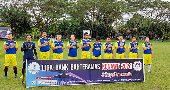 Bank Bahteramas FC Juarai Liga BPR Bahteramas Konawe 2021