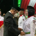Bupati Mubar Resmi Kukuhkan 78 Anggota Paskibraka Bupati Mubar Resmi Kukuhkan 78 Anggota Paskibraka