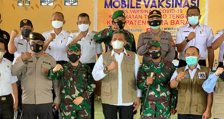 Satgas Covid-19 Sultra Apresiasi Antusias Masyarakat Mubar Ikuti Vaksinasi