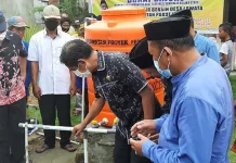 Bupati Kolut Resmikan Pembuatan Sumur Bor di Desa Lawata Bupati Kolut Resmikan Pembuatan Sumur Bor di Desa Lawata