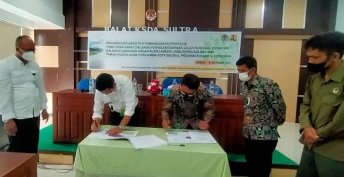 IMG-20210908-WA0029 BKSDA Sultra dan BPJN Kerja Sama dalam Kegiatan Preservasi Jalan