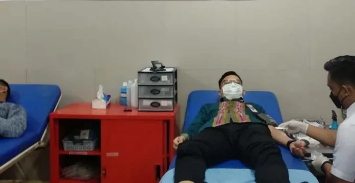 HUT Pasar Modal, BEI Sultra Gelar Donor Darah