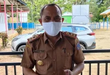 Pemda Mubar Target 9.068 Pelajar Ikut Vaksinasi Kepala Dinas Kesehatan (Dinkes) Mubar, LM Ishar Masiala