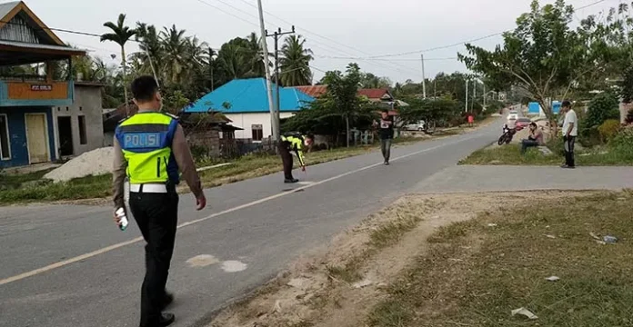 Diduga Tabrakan Beruntun, Dua Warga Mubar Tewas Digilas Truk