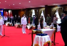 Rusman-Bachrun Resmi Dilantik untuk Pimpin Muna hingga 2026 Rusman-Bachrun Resmi Dilantik untuk Pimpin Muna hingga 2026