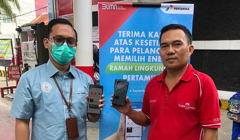 Pertamina Beri Merchandise dan Tambahan Saldo Link Aja di 3 Wilayah di Sultra