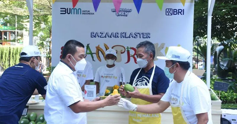 Dorong Penjualan Produk Klaster Usaha Binaan, BRI Dukung Pemberdayaan UMKM