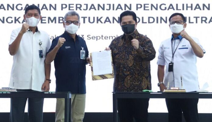 BRI Resmi Menjadi Induk Holding BUMN Ultra Mikro