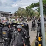 Polisi Terus Bersiaga di Kendari Beach, Cegah Bentrok Susulan Polisi Terus Bersiaga di Kendari Beach, Cegah Bentrok Susulan