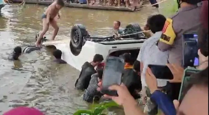 Polisi Lakukan Penyelidikan Terkait Insiden Mobil Tenggelam di Konawe