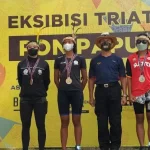 Atlet Triatlon Sumbang Medali Pertama untuk Sultra di PON Papua Atlet Triatlon Sumbang Medali Pertama untuk Sultra di PON Papua