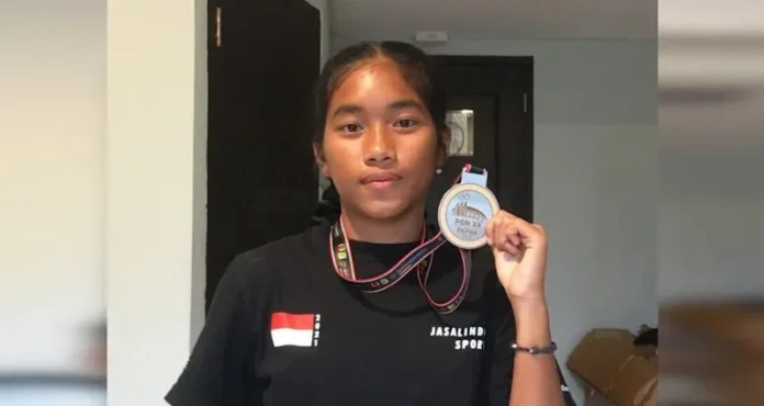 Sosok Aurilie Dhea Meisy, Peraih Medali Pertama untuk Sultra di PON Papua