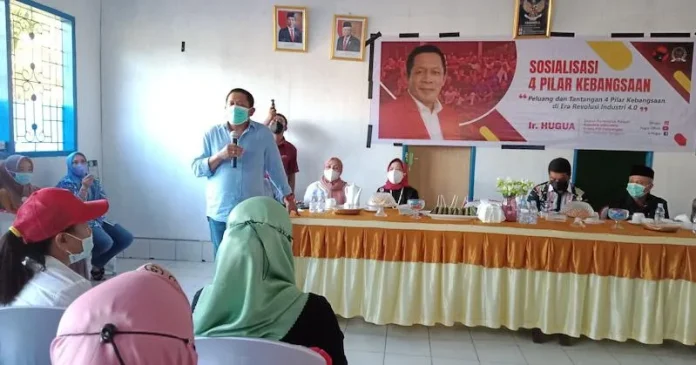 Sosialisasi 4 Pilar Kebangsaan di Konawe, Hugua Minta Masyarakat Terus Jaga Kerukunan Sosialisasi 4 Pilar Kebangsaan di Konawe, Hugua Minta Masyarakat Terus Jaga Kerukunan