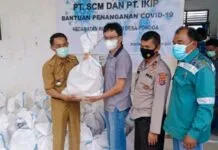 PT SCM & PT IKIP Salurkan Sembako dan Alat Penanganan Covid-19 di Routa Konawe PT SCM & PT IKIP Salurkan Sembako dan Alat Penanganan Covid-19 di Routa Konawe