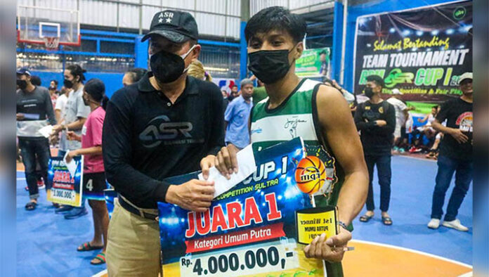 Sponsori Turnamen Basket, ASR: Ini Wadah Mencari Atlet Berbakat