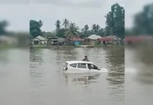 Mobil Tenggelam di Konawe, Tiga Penumpang Ikut Terjebak Mobil Tenggelam di Konawe, Tiga Penumpang Ikut Terjebak