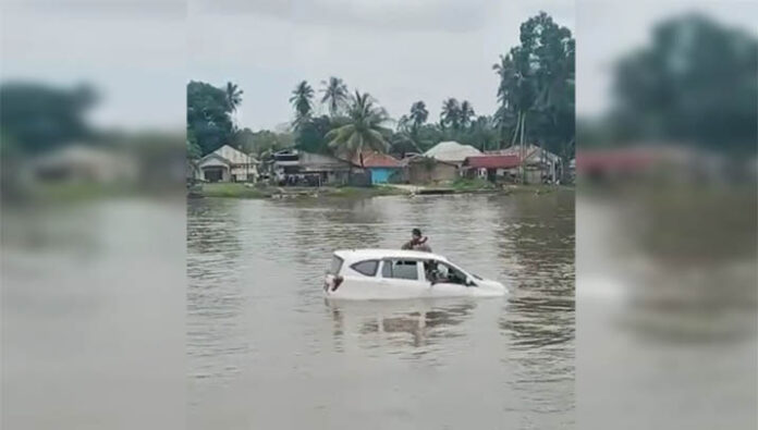 Mobil Tenggelam di Konawe, Tiga Penumpang Ikut Terjebak