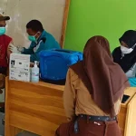 Vaksinasi Pelajar di Mubar Sudah Dimulai Vaksinasi Pelajar di Mubar Sudah Dimulai