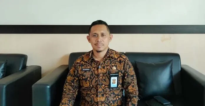 Sekretaris Badan Pendapatan Daerah (Bapenda) Provinsi Sulawesi Tenggara (Sultra), Suharmin Arfad