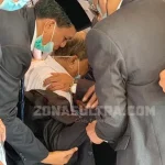 Upacara HUT Mubar ke-7, Anggota DPRD Mubar Pingsan Upacara HUT Mubar ke-7, Anggota DPRD Mubar Pingsan