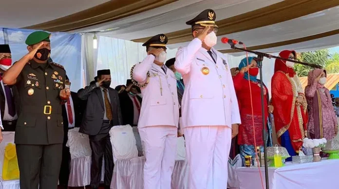 IMG-20211009-WA0104 Pimpin Upacara HUT Mubar ke-7, Achmad Lamani Ucapkan Perpisahan