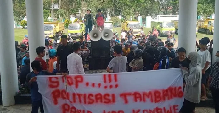 Para Penambang Pasir Suarakan Percepatan Pembangunan Bendungan Ameroro