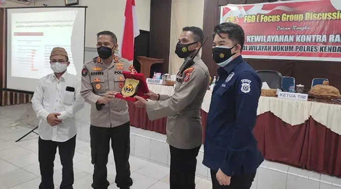 Divisi Humas Polri Cek Persiapan Kontra Radikal di Polres Kendari