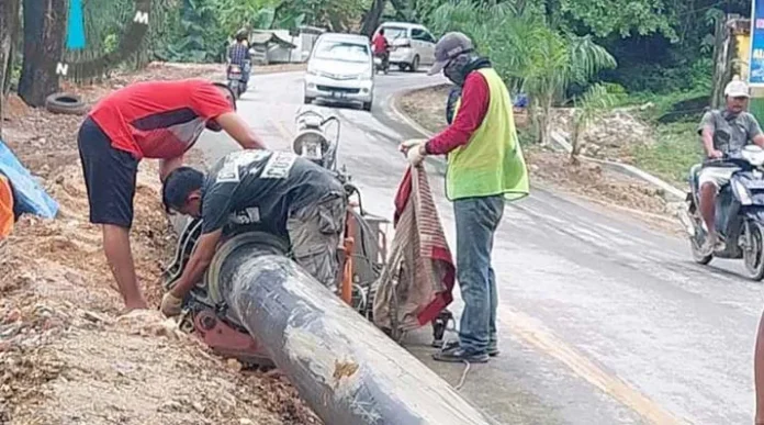 NW-211019-083319_0 Mesin Air di Intake Pohara Rusak, Pelayanan Air Bersih Kembali Tersendat