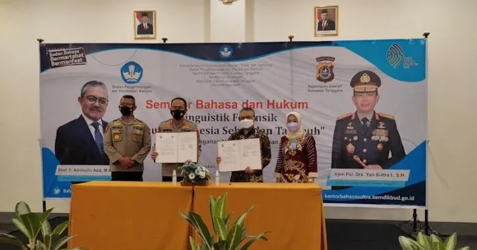 Gandeng Polda Sultra, Kantor Bahasa Ajak Masyarakat Bijak Pakai Medsos