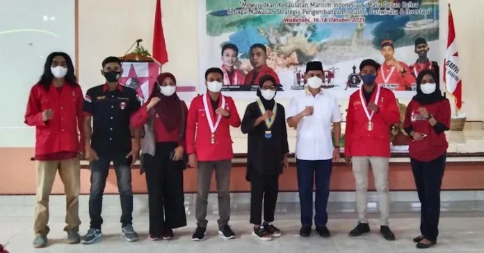 Konferda di Wakatobi, Ketua GMNI Sultra Terpilih Secara Aklamasi