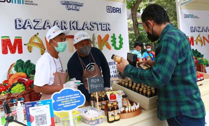 Dorong Geliat UMKM, BRI Gelar Bazaar Klaster Mantriku