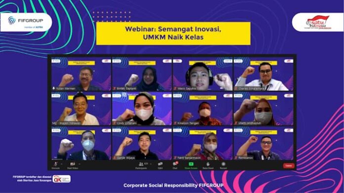 FIFGROUP Gandeng Bakmi Jogja Sundoro Gelar Webinar UMKM