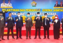 Wagub Sultra Lantik Pj Sekda Koltim, Sekaligus Jadi Plh Bupati Wagub Sultra Lantik Pj Sekda Koltim, Sekaligus jadi Plh Bupati